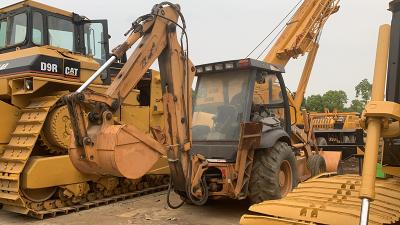 China 2150mm Wheelbase 80hp Second Hand Backhoe Loader for sale