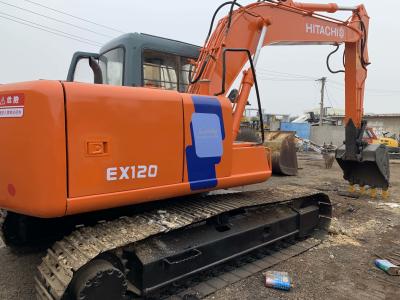 China Máquinas escavadoras da mão de 81HP Hitachi EX120-2 12T segundo à venda