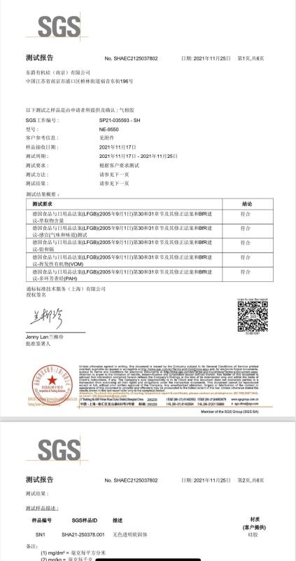 LFGB - Dongguan Chang-Ken Silicone Products Co.,Ltd.