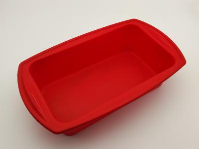 China Rectangular Silicone Baking Molds Microwave For Cake for sale