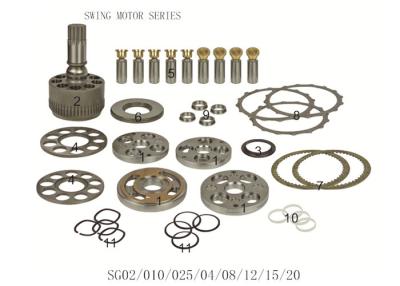 China SH120-3/3A SG02/04/08/12/15 Swing Motor Assembly Hydraulic Replacement Parts LJ016070 for sale