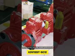 K3V112DT-9C12 kawasaki hydraulic pump in stock.