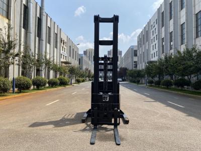 China Afstand van het laadcentrum 500 mm Elektrische palletvrachtwagen 3000 kg aangedreven walkie-stacker Te koop