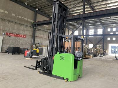 China 1.0 Ton Electric Pallet Reach Truck Seat Type Electromagnetic Braking for sale