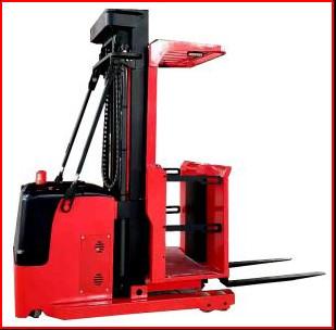 China AC Drive Order Picking Forklift Truck 1.5 Ton Body Damping System for sale
