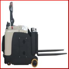 China Counter Balanced Electric Pallet Truck Standing Type Battery Power for sale