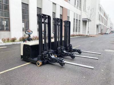 China Polyurethane Tire Electric Pallet Stacker With Reach Air Shaft CE for sale