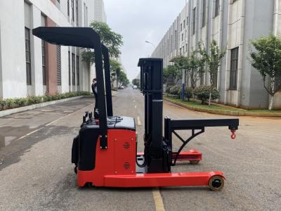 China Non standard Electric Reach Forklift Walkie Straddle Stacker 1000 Kg for sale