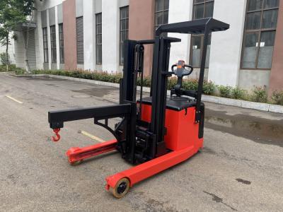 China 1000KG Electric Reach Forklift Walking Handle 500mm Load Center Distance for sale