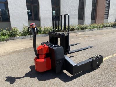 China Side Stand On Electric Stacker 1.5 Ton American CURTIS Drive Control System for sale