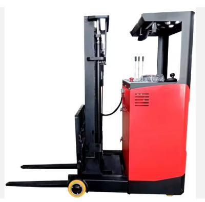 China Electric Reach Truck  1ton 1t 1000kg  Seat Type for Transferring Goods Warehouse Equipment Te koop