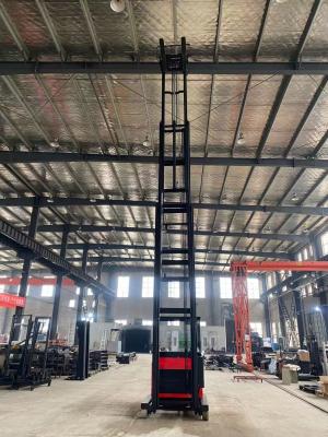 China 750 Ah Battery Sit-On Double Reach Lift Truck Electric Forklift Pallet en venta