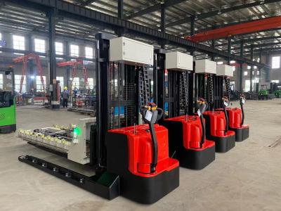 China Estilo de caminhada 1600 KG Capacidade de condução pesado contrabalanceador eléctrico pallet stacker empilhadeira à venda