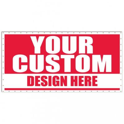 China digital custom logo wide format window advertising Banner Printing of full color for sale