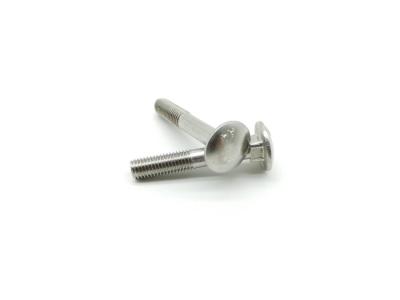 China DIN 603 SS 316 A4.70 Carriage Mushroom Head Square Neck Bolts for sale