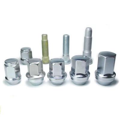 China M14 Automotive Fastener Fine Thread Alloy Steel Nickel Plated Wheel Lug Nuts for sale