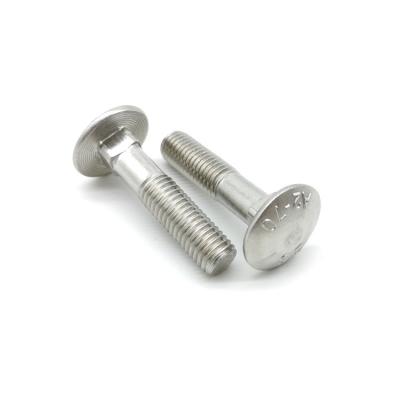 China DIN603 A2-70 Stainless Steel Screw Square Neck Carriage Bolts Te koop