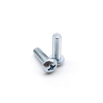 China Phillips Stainless Steel Countersunk Machine Screws M5 M4x12mm Round Head Screws for sale