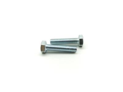 China ISO4017 Metric Zinc Plated Bolts And Nuts Class 8.8 Hex Cap Hex Screw Bolts BZP Bright for sale