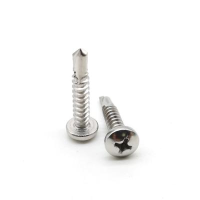 China DIN 7504 N Pan Head Self Tapping Phillips Screws Stainless Steel 304 for sale