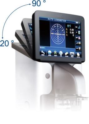 China equipamento médico auto Lensmeter da oftalmologia 15.5KG de 90mm tela táctil da exposição do LCD de 7 polegadas à venda