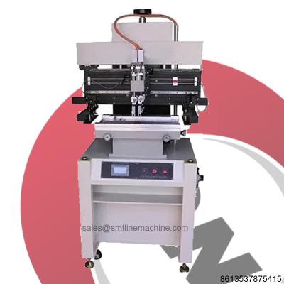 China Semi Auto Solder Paste SMT Stencil Printer PLC Control For Led Production Line for sale