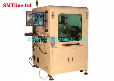 China CNSMT Triaxial Selective Conformal Coating Machine Dual System With UV Curing Oven for sale