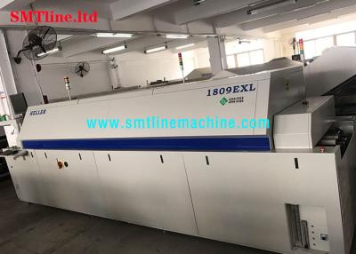 China HELLER 1809EXL 9 ZONE SMT Reflow Oven For Full Line Assembly 3 Months Warranty for sale