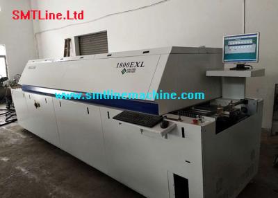 China 8 Hot Zone Lead Free Reflow Oven 20005 Running Hours For LED PCB Good Condition for sale
