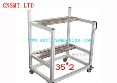 China FUJI CP6 Storage Feeder Vehicle Placement SMT Cart Trolly With 70 Stations for sale