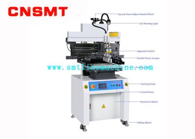 China Durable SMT Line Machine CNSMT-S398 High Precise Semi - Auto PCB Printing Machine for sale