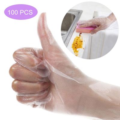 China PVC Thicker Disposable Clear Gloves Waterproof/Protective Hand Protective Gloves Personal Care Gloves Not For Medical Surgical for sale