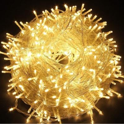 China LED String Light 10M 20M 30M 50M 100M AC220V Xmas Holiday Light Waterproof Christmas Lights Indoor Outdoor 9 Colors Deco for sale