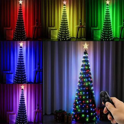 China LED Smart Remote Control Copper Wire Garland Light For Wedding New Year Home Party Decoration Christmas Tree Fairy String Light for sale
