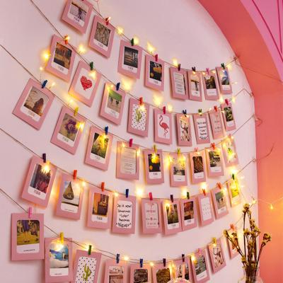 China 10M photo clip usb led string lights bedroom photo wall decoration fairy garland lights christmas wedding xmas party dec for sale