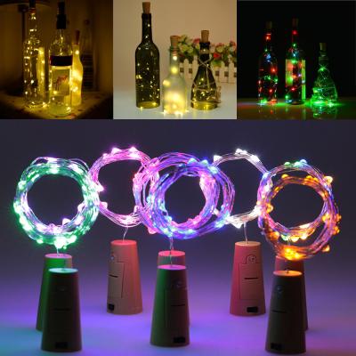 China 2M LED Garland Copper Wire Corker String Fairy Lights for Glass Craft Bottle New Year/Christmas/Valentines Wedding Decor for sale