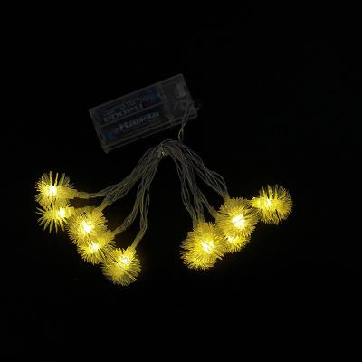 China Dandelion Firework Lights LED Starburst 8 Modes Battery Operated Fairy Lights with Remote Hanging for Christmas Party We for sale