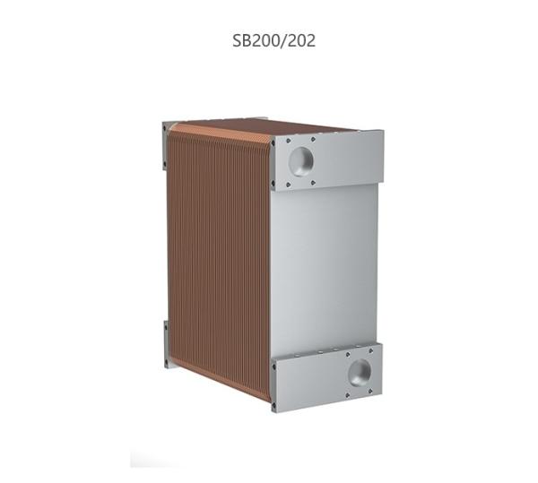 Quality Space Saving Copper Brazed Plate Heat Exchanger For Industrial Applications for sale