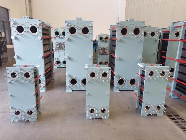 Quality ISO9001 Carbon Steel Gasket Plate Heat Exchanger For Concentrated Heating for sale