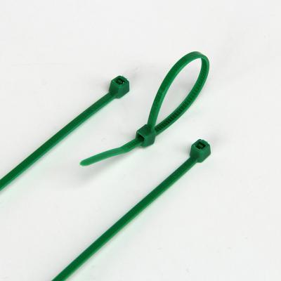 China ODM Green Short Self Locking Nylon Cable Ties 2.5mmx100mm for sale