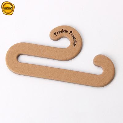 China Sustainable Personalized Cardboard Hangers OEM Kids' Sock Hanger Hooks for sale
