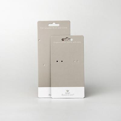 China Eco Friendly Elegant Paper Header Cards For Grey Socks for sale