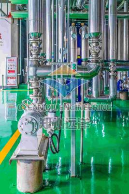 Chine Équipement de biodiesel contrôlé par PLC Processus de distillation et d'estérification des acides gras à vendre