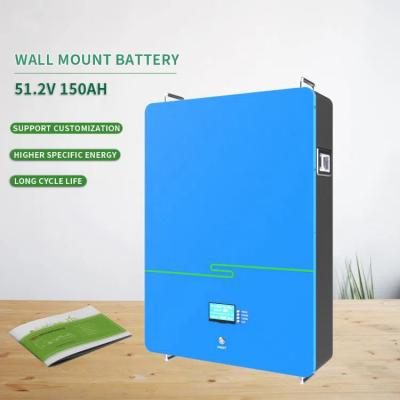 China Full Solar Powerwall Battery System 7KWH Long Cycle Life LiFePO4 Battery Kit for sale