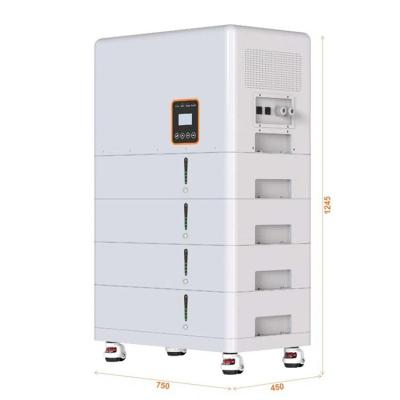 China Smart Stackable LiFePO4 Battery 8KW Hybrid Deye Inverter Solar Energy Storage for sale
