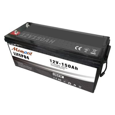 China 150AH 12V Deep Cycle Rechargeable Battery LiFePO4 Golf Cart RV Battery for sale