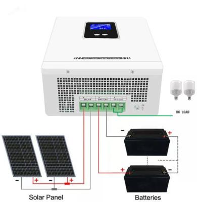 China 10A 48V MPPT Charge Controller Solar Panel Battery Regulator With LCD Display for sale