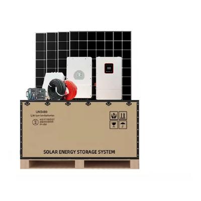 China Home Solar Energy Storage System Power Solar Off Grid System 10KW for sale