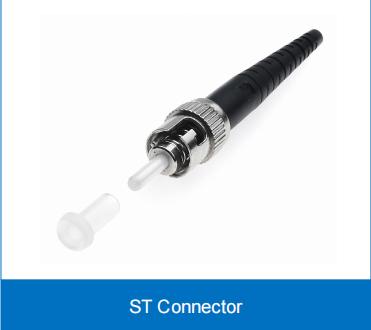 ST Connector SM/MM FTTH close-up view