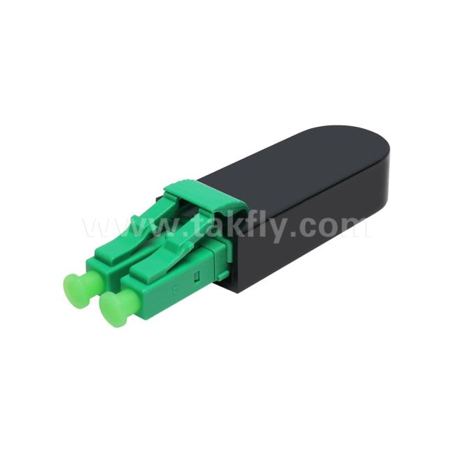 Singlemode SM LC/APC Loopback front view